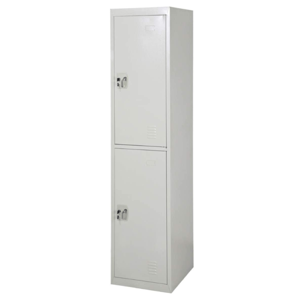 INFINI HOMES Double doors locker, Steel Metal Storage Locker- with 1 shelve