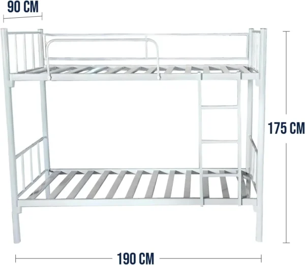 INFINI HOMES Steel Bed Frame - Sturdy Metal Platform, Easy Assembly, Modern Design