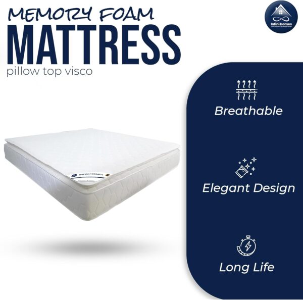 INFINI HOMES Premium Cool Gel Memory Foam Mattress